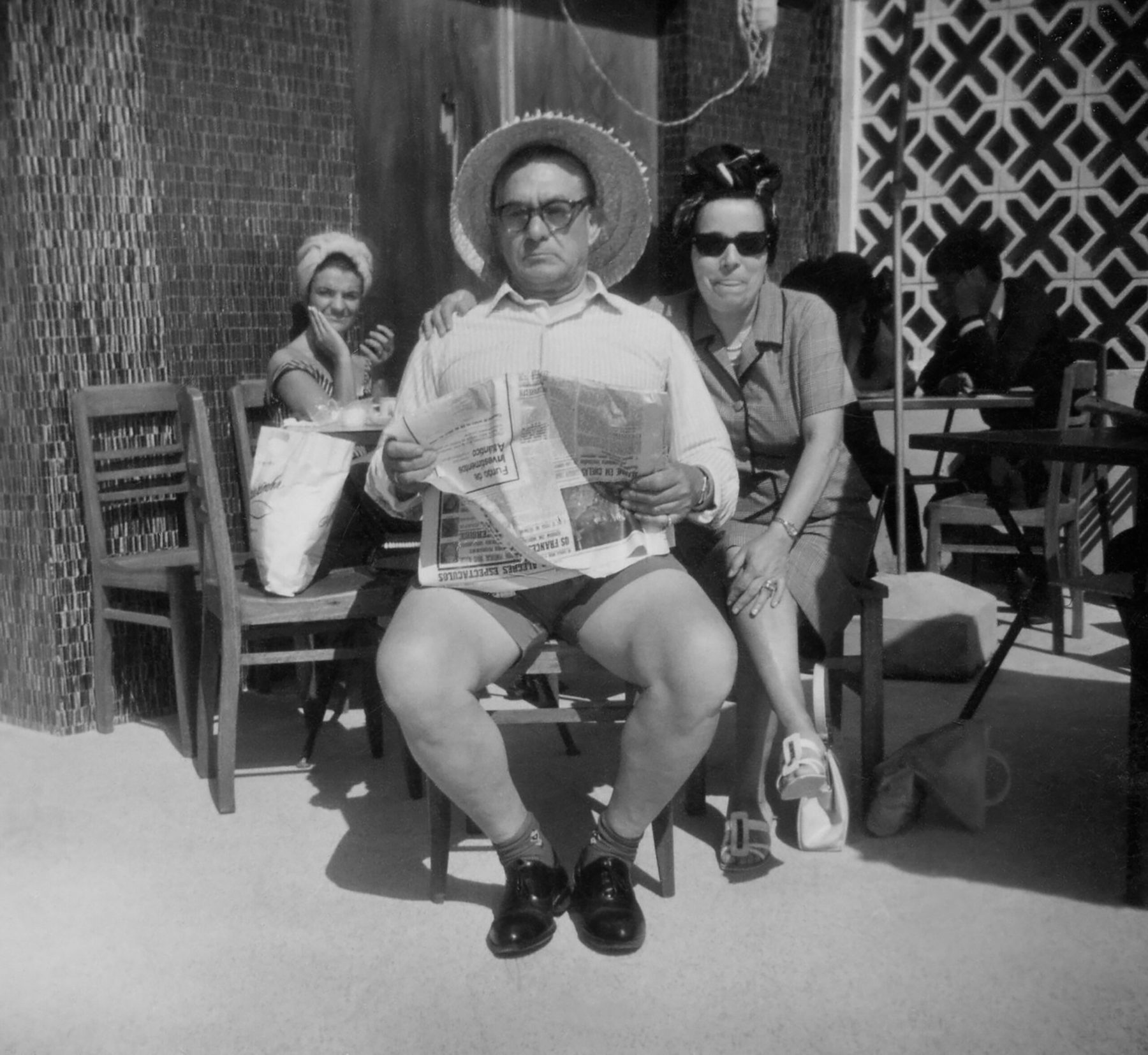 Can't a Guy Just Relax and Read the Paper?, Somewhere in Portugal, circa 1960's