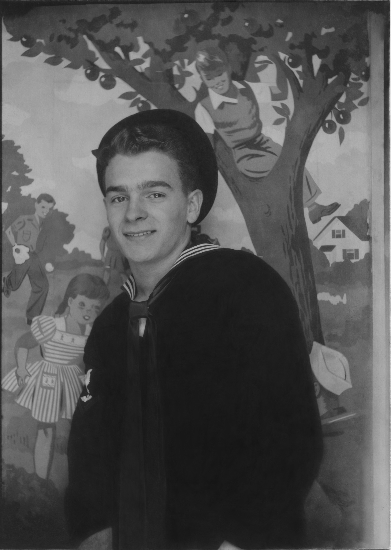 Boy-Man, Somewhere in America, circa 1940's